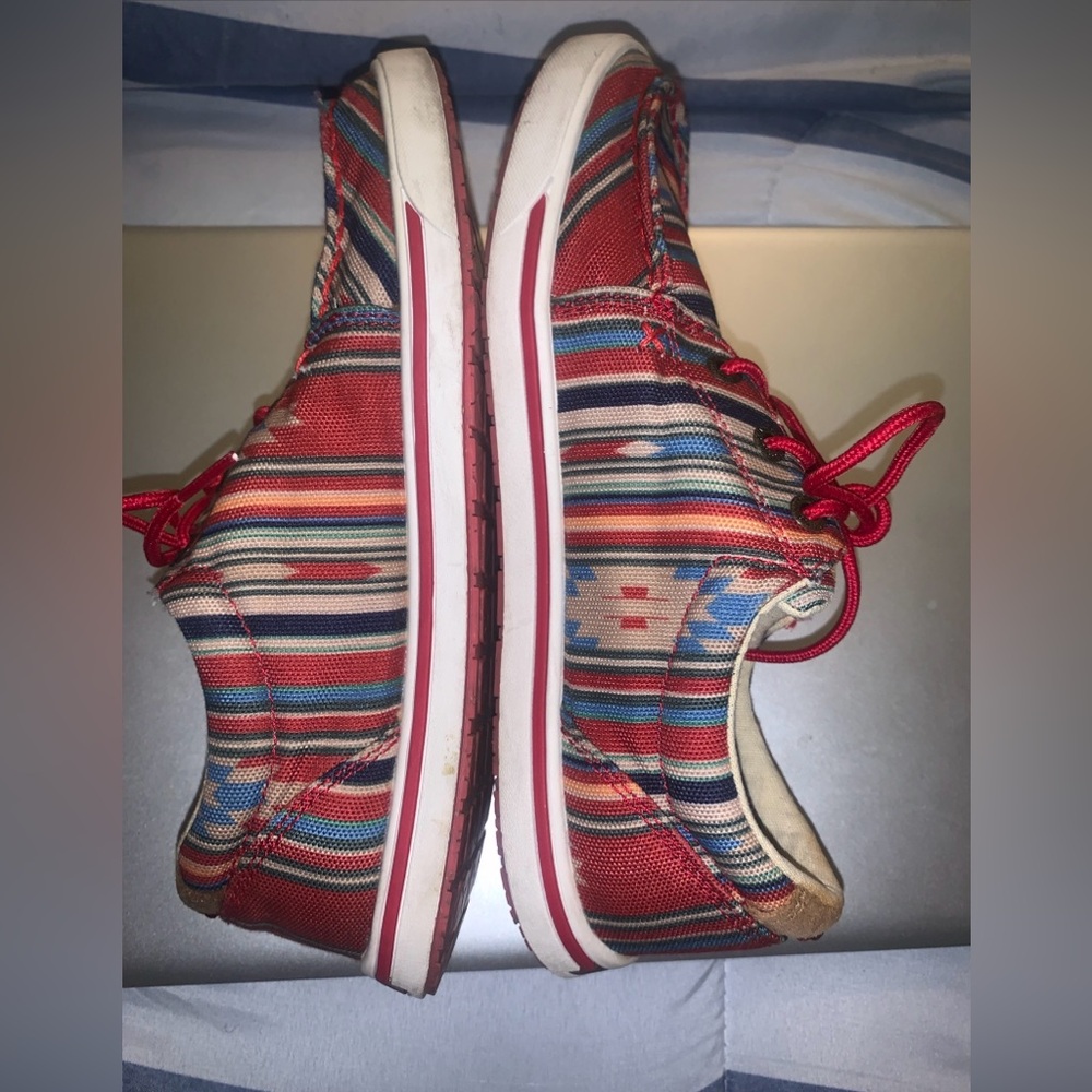 Twisted X Multicolor Patterned Sneakers - image 4